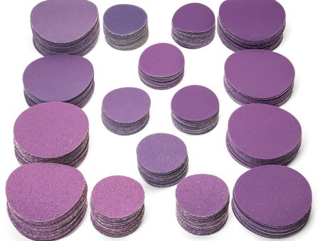 Purple Power Super 16 Pack 2  and 3  Sanding Discs- 25 each grit Supply