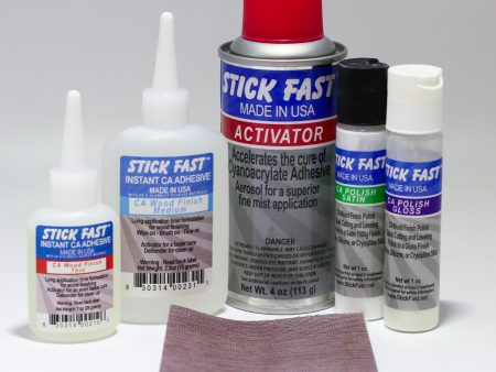 Stick Fast CA Wood Finish Starter Kit For Cheap