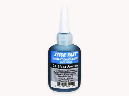 Stick Fast CA Adhesive, Black Flexible Online Hot Sale