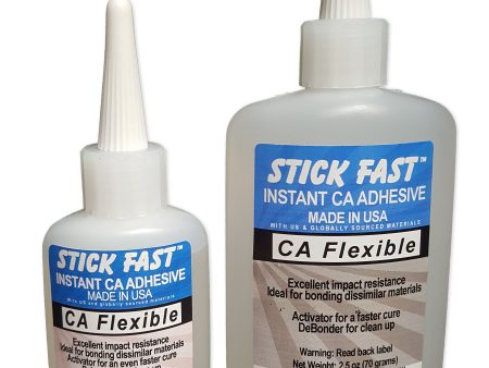 Stick Fast CA Adhesive, Clear Flexible Discount