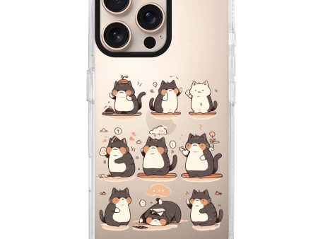 Zen Meowster iPhone 15 Pro Max Ultra Clear Case Sale