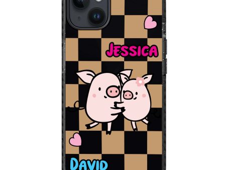 Love Pig iPhone 15 Durashock Case For Sale