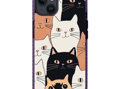 Look Cats iPhone 15 Durashock Case Online now