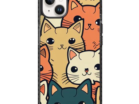 Look Cats II iPhone 15 Durashock Case For Sale