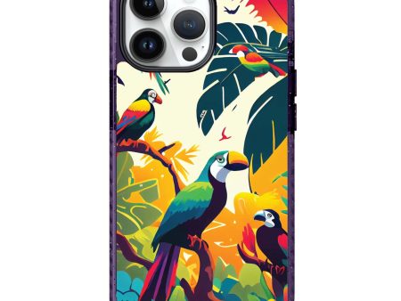 Tropical birds iPhone 15 Pro Durashock Case Supply