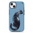 Watercolour Cat iPhone 15 Durashock Case Sale