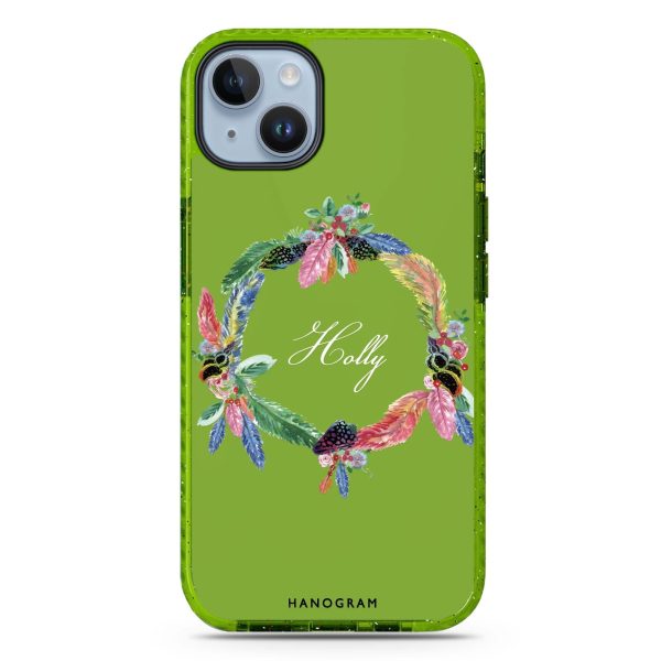 Watercolour Feather iPhone 15 Durashock Case Fashion