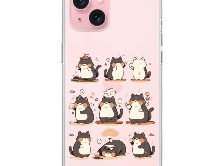 Zen Meowster iPhone 15 Ultra Clear Case Online Sale