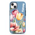 Watercolor tulip iPhone 15 Durashock Case Discount