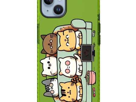 TV Cats iPhone 15 Durashock Case on Sale