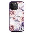 White Marble & Flower iPhone 15 Pro Durashock Case For Discount