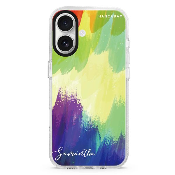 Watercolor Abstract iPhone Ultra Clear Case Sale