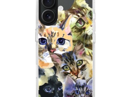 Watercolour Cat iPhone Ultra Clear Case For Discount