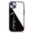 White And Black Marble iPhone 15 Durashock Case For Cheap