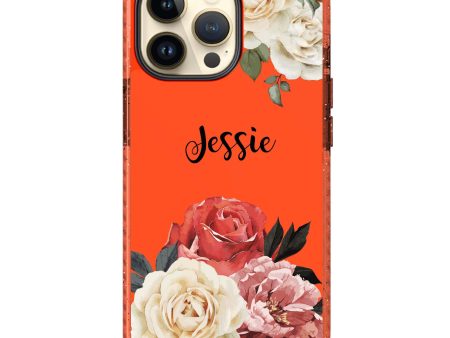 Vintage Floral iPhone 15 Pro Durashock Case Cheap