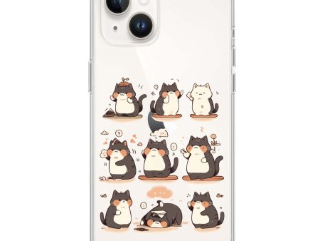 Zen Meowster iPhone 14 Plus Ultra Clear Case on Sale