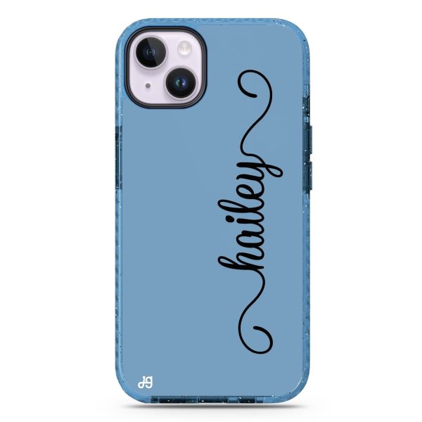 Vertical Cursive Handwritten iPhone 15 Durashock Case For Cheap