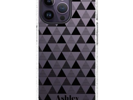 Triangles Seamless iPhone 15 Pro Durashock Case Online Sale