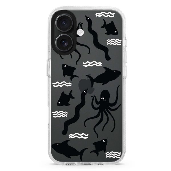 Water, Ocean and Sea Animals iPhone Ultra Clear Case Hot on Sale