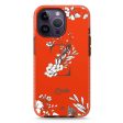 Vintage Floral Monogram iPhone 15 Pro Durashock Case on Sale