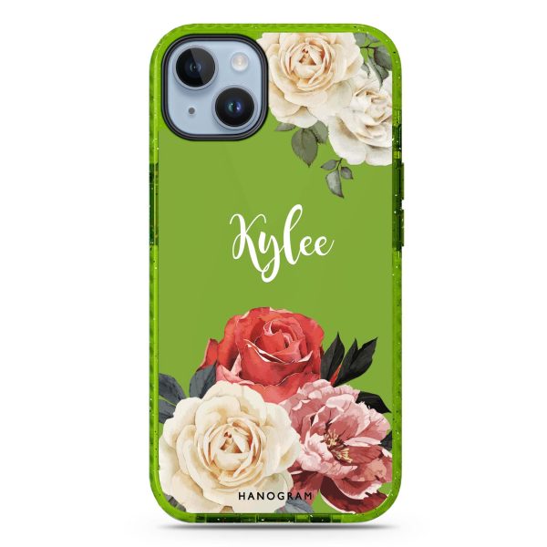 Vintage Floral iPhone 15 Durashock Case For Discount