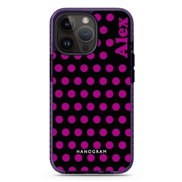 Wave Dots iPhone 15 Pro Durashock Case Online Sale