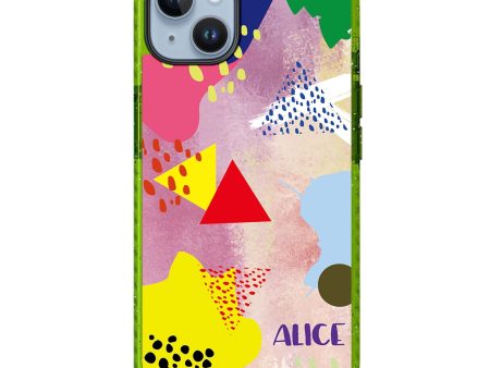 Trendy Abstract III iPhone 15 Plus Durashock Case Cheap