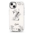 Vintage Floral Monogram iPhone 15 Plus Durashock Case Hot on Sale