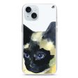 Watercolour Cat iPhone 15 Plus Ultra Clear Case Discount