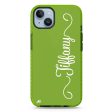 Vertical Cursive Handwritten iPhone 15 Plus Durashock Case Discount