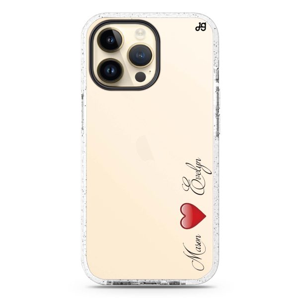 You & Me iPhone 15 Pro Durashock Case Online