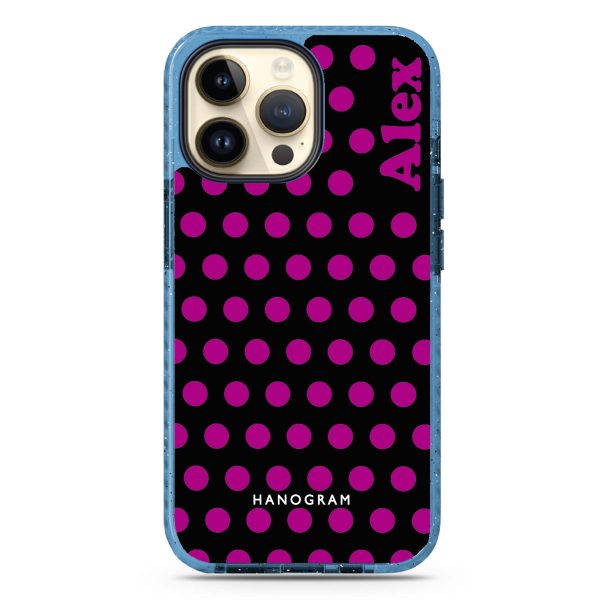 Wave Dots iPhone 15 Pro Durashock Case Online Sale