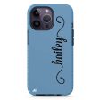 Vertical Cursive Handwritten iPhone 15 Pro Durashock Case For Cheap