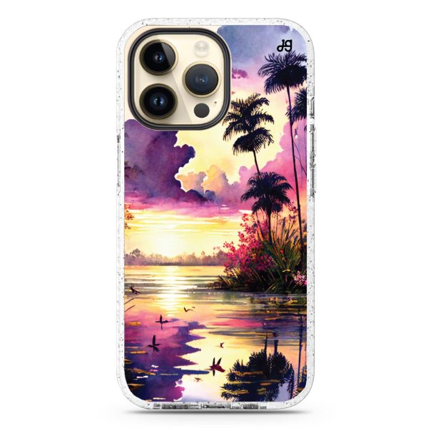 Tropical rainforest iPhone 15 Pro Durashock Case Sale