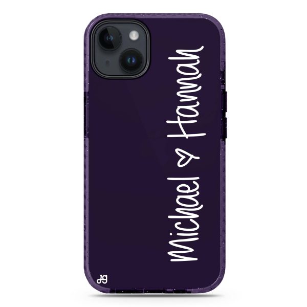 Vertical Names iPhone 15 Durashock Case Supply