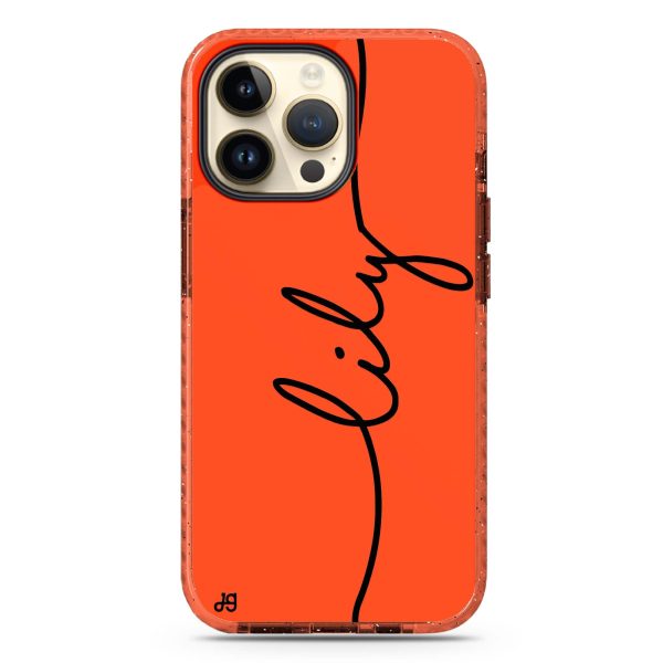 Vertical Handwritten II iPhone 15 Pro Durashock Case For Cheap