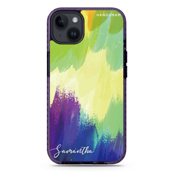 Watercolor Abstract iPhone 15 Durashock Case Online Sale