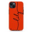 Vertical Handwritten II iPhone 15 Plus Durashock Case on Sale