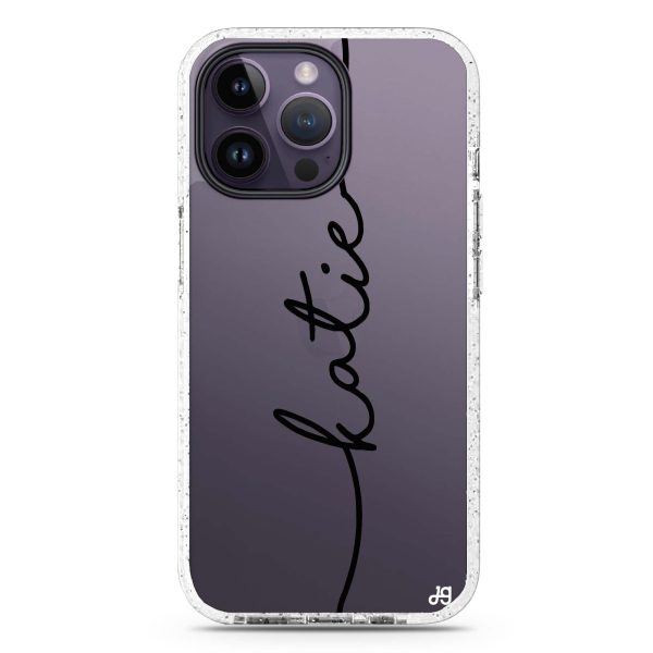 Vertical Handwritten iPhone 15 Pro Durashock Case For Cheap