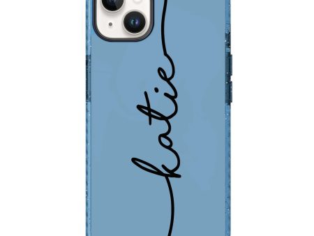 Vertical Handwritten iPhone 15 Plus Durashock Case on Sale