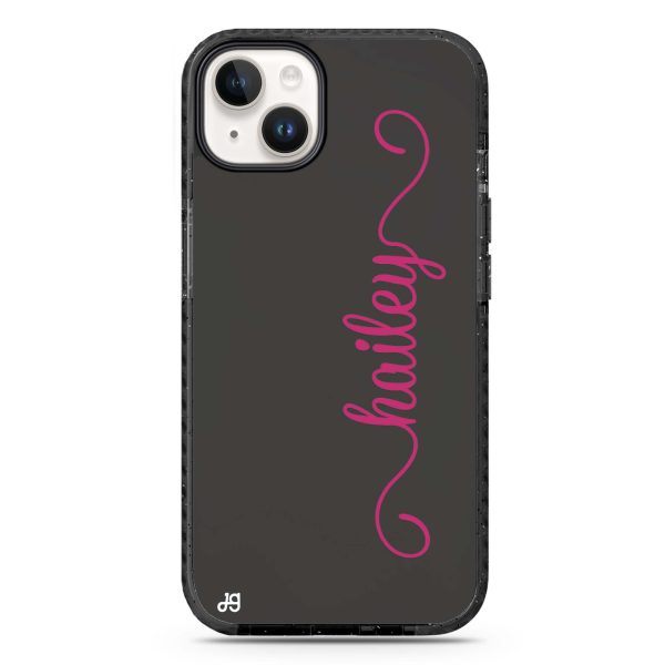 Vertical Cursive Handwritten iPhone 15 Plus Durashock Case Discount