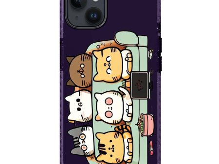 TV Cats iPhone 15 Plus Durashock Case Supply