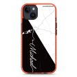 White And Black Marble iPhone 15 Durashock Case For Cheap