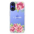 Watercolor Paeonia iPhone Ultra Clear Case Fashion