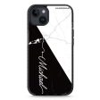 White And Black Marble iPhone 15 Durashock Case For Cheap