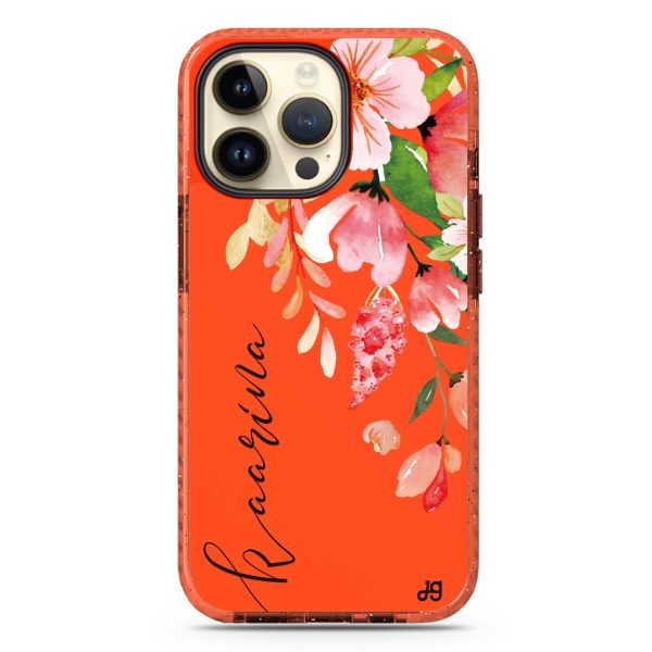 Watercolor Blossom iPhone 15 Pro Durashock Case Online now