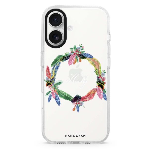 Watercolour Feather iPhone Ultra Clear Case Supply