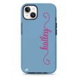 Vertical Cursive Handwritten iPhone 15 Plus Durashock Case Discount