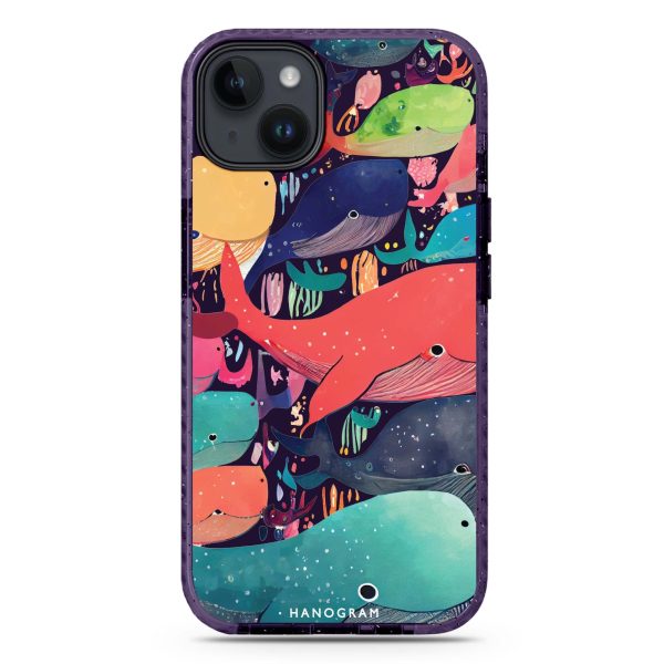 Whale Ocean iPhone 15 Durashock Case For Sale