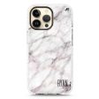 White Marble iPhone 15 Pro Durashock Case For Sale